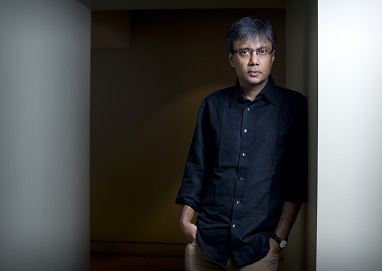 Amit Chaudhuri pictured for National Centre for Writing